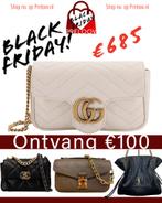 Gucci Marmont Mini Wit 2024 dames Schoudertas Matelassé, Sieraden, Tassen en Uiterlijk, Tassen | Damestassen, Ophalen of Verzenden