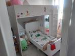 Stapelbed ikea! Wit inclusief lattenbodem en matrassen!, Kinderen en Baby's, Kinderkamer | Stapelbedden en Hoogslapers, Ophalen of Verzenden