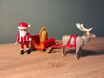 Playmobil de Kerstman met arreslee en rendier,  set 2, Kinderen en Baby's, Speelgoed | Playmobil, Ophalen of Verzenden, Zo goed als nieuw