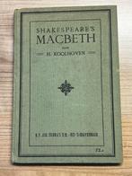 Shakespeare's Macbeth | H. Koolhoven, Gelezen, Ophalen of Verzenden, Shakespeare, Koolhoven, Nederland