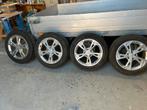 Hyundai Kona LM velgen met Michelin Alpin 6 winterbanden., Auto-onderdelen, Ophalen, 215 mm, Banden en Velgen, 17 inch