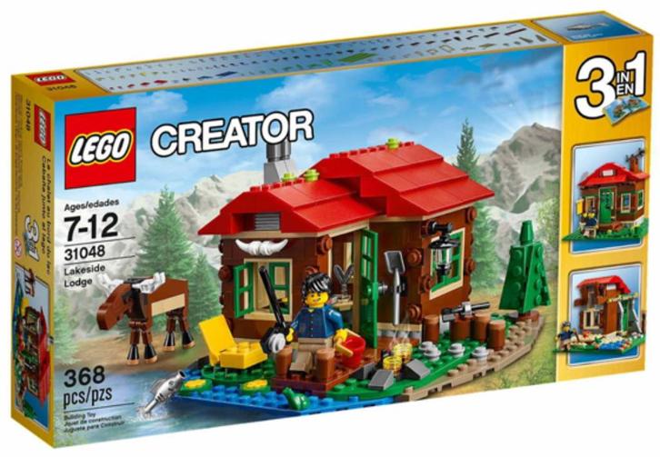 LEGO 31048 Huisje aan het meer Creator 3-in-1 (sealed), Kinderen en Baby's, Speelgoed | Duplo en Lego, Nieuw, Lego, Complete set
