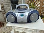 draagbaar Dynamax philips cd radio cassettedeck in top staat, Audio, Tv en Foto, Cd-spelers, Ophalen, Zo goed als nieuw, Philips
