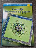 Kleurrijk borduren op papier, Ophalen of Verzenden, Zo goed als nieuw, Overige onderwerpen