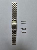 20mm stalen horlogeband met schakels, Overige merken, Staal, Staal, Polshorloge