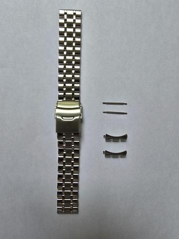 20mm stalen horlogeband met schakels beschikbaar voor biedingen