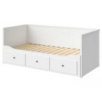 HEMNES bedbank 3 lades, Huis en Inrichting, Slaapkamer | Bedden, Ophalen, Gebruikt, Wit