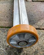 4 Gebruikte Wielstellen 40x150mm - Aluminium, Doe-het-zelf en Verbouw, Zwenkwielen, Ophalen of Verzenden, Gebruikt
