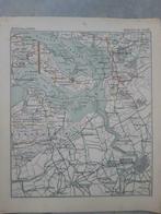 030 / plattegrond van de ANWB Bergen op Zoom ( rond 1900 ), Boeken, Atlassen en Landkaarten, Nederland, Gelezen, Ophalen of Verzenden