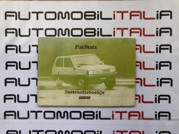 Fiat Panda 45 1980 instructieboek beschikbaar voor biedingen
