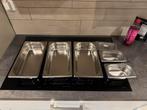 5x Au bain marie bakken., Witgoed en Apparatuur, Kookplaten, Ophalen of Verzenden, Gas, 5x Au bain marie bakken., Vrijstaand