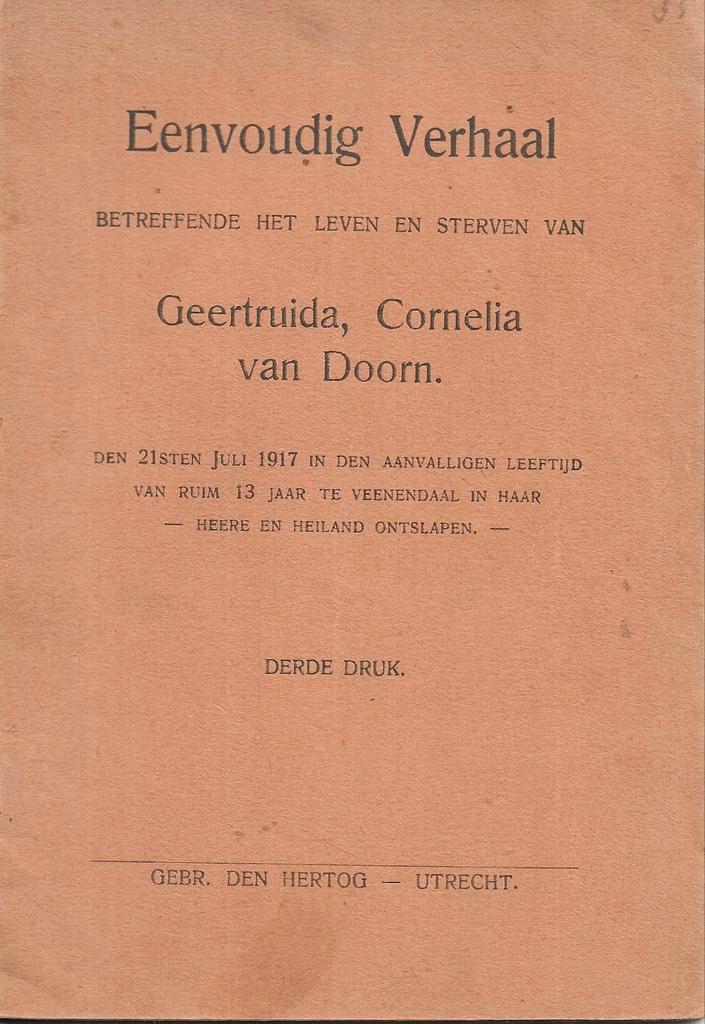 Eenvoudig verhaal betreffende Geertruida Cornelia van Doorn, Boeken, Godsdienst en Theologie, Gelezen, Christendom | Protestants