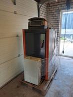 Sieger houtvergasser kachel, Huis en Inrichting, Ophalen, Gebruikt, Elektrisch