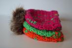 Leuke neon kindermutsen met pompon, Kinderen en Baby's, Nieuw, Muts, 110 t/m 116, Jongen of Meisje