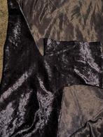 Velours 2 zijdig stretch 115 x 160, Hobby en Vrije tijd, Stoffen en Lappen, Overige materialen, 120 cm of meer, Paars, Nieuw