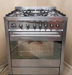 SMEG RVS GASFORNUIS 5PITS 70CM C7GMXNLK SCHOON EN NETJES, Witgoed en Apparatuur, Fornuizen, 60 cm of meer, Ophalen of Verzenden