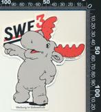 Sticker: SWF 3, Ophalen of Verzenden, Zo goed als nieuw, Film, Tv of Omroep