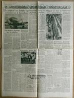 Krantenknipsel over Schiphol uit 1957 (SC189), Verzamelen, Ophalen of Verzenden, Gebruikt, Boek of Tijdschrift