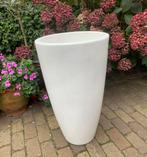 Grote witte ELHO bloempot voor buiten. 25 euro, Ophalen of Verzenden, Rond, Kunststof, Tuin