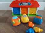 Speelgoed Garage met Auto's en sleutels, Ophalen of Verzenden, Zo goed als nieuw, Auto, Met wieltjes