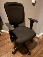 Gratis zwarte Bureaustoel, Huis en Inrichting, Bureaustoelen, Ophalen, Gebruikt, Zwart, Bureaustoel