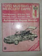 Automotive Repair Manual Ford Mustang & Mercury & Capri, Ophalen of Verzenden