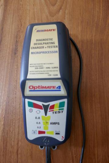 Optimate 4 Acculader / tester beschikbaar voor biedingen