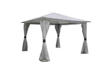 UITVERKOOP! OP=OP! Tuinpaviljoen Sahara 3.3x3.3 Stone Grey beschikbaar voor biedingen