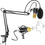 Intempo Studio Microfoon - Met standaard - Verstelbaar Zwart, Info@hq-mobile.nl, Ophalen of Verzenden, Microfoon(s), HQ Mobile B.V