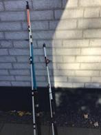 Zee vissen hengel, Ophalen, Gebruikt, Werphengel