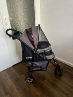 InnoPet Hondenbuggy Avenue Shiny Grey/Red , Incl. Regenhoes, Ophalen, Nieuw