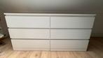 Ikea malm ladekast wit, Huis en Inrichting, Kasten | Ladekasten, Ophalen, Overige materialen, Gebruikt, 5 laden of meer
