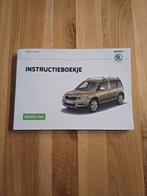Skoda Yeti nederlands instructieboekje faceliftmodel., Ophalen of Verzenden
