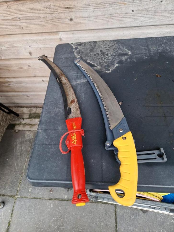 Takkenzaag en -knippers Wolf Garten, Tuin en Terras, Hand-tuingereedschap, Gebruikt, Ophalen of Verzenden