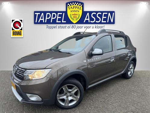Dacia Sandero TCe 90PK Stepway AUTOMAAT!! /Leer, Auto's, Dacia, Bedrijf, Sandero, ABS, Achteruitrijcamera, Airbags, Airconditioning