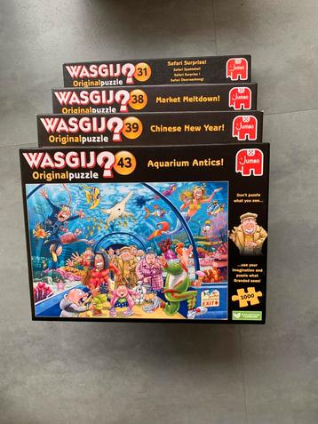  17 wasgij puzzels 1000 stukjes beschikbaar voor biedingen