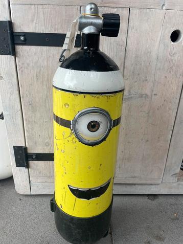 Minion 10l duikfles met nieuwe keur