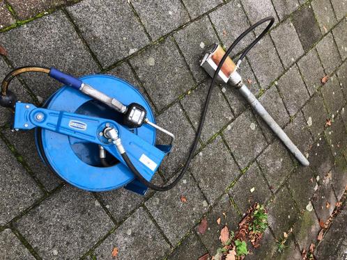 :Alemite ram pump 9968 +Flexbimec 9092 Automatische haspel, Auto diversen, Autogereedschap, Gebruikt, Ophalen