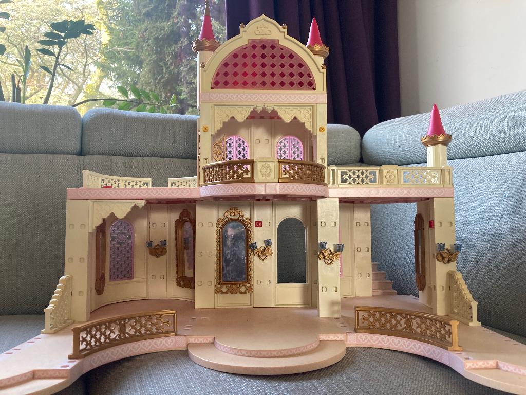 Playmobil kasteel (incompleet), Ophalen, Gebruikt