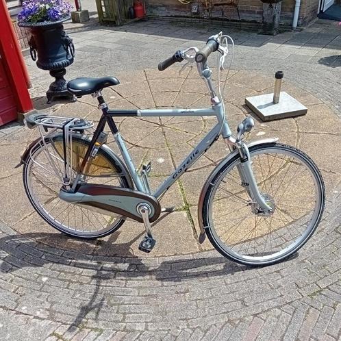 Grijze Gazelle Orange Heren 61cm  Bandenmaat 28inch., Fietsen en Brommers, Fietsen | Heren | Herenfietsen, Zo goed als nieuw, Gazelle
