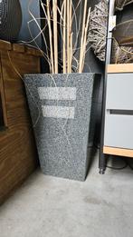 Granieten Bloempot - 50cm Hoog, Tuin en Terras, Steen, Tuin, Vierkant, Nieuw