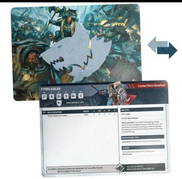 Space Wolves Datasheet Cards - Nieuw! beschikbaar voor biedingen