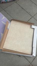 60x60 ivoor/beige kleur, Ophalen, 60 cm of meer, Nieuw, 5 tot 10 m²