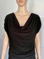 H692 Frank Lyman: maat 38=M lang rekbaar top shirt blouse, Kleding | Dames, Maat 38/40 (M), Zwart, Ophalen of Verzenden, Zo goed als nieuw