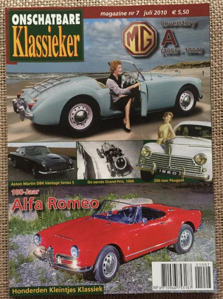 OKM: MGA, Simca 1100, 2CV, Peugeot 403, Aston Martin DB4, Boeken, Auto's | Folders en Tijdschriften, Zo goed als nieuw, Algemeen