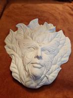 Keramiek vlinderblad gezicht, Antiek en Kunst, Ophalen of Verzenden