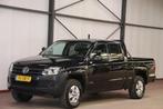 Volkswagen Amarok 2.0 TDI Dubbel Cabine 4X4 3000 KG TREKVERM, Auto's, Volkswagen, Euro 5, Stof, Gebruikt, Zwart