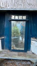 Spiegel met verweerd oppervlak, Antiek en Kunst, Ophalen of Verzenden, Rechthoekig, 50 tot 100 cm, 100 tot 150 cm