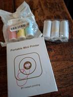 Draagbare mini printer, Computers en Software, Printers, Ophalen of Verzenden, Nieuw