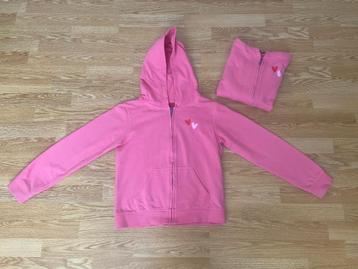 2x roze vestje Twoday maat 158/164 (valt iets kleiner) beschikbaar voor biedingen